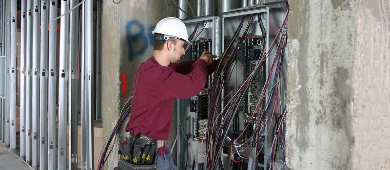 Industrial electrical installation in Lake Norman, North Carolina