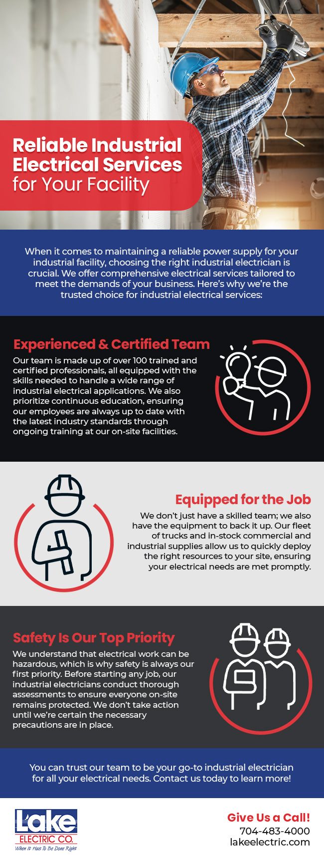 Reliable Industrial Electrical Services for Your Facility [infographic]